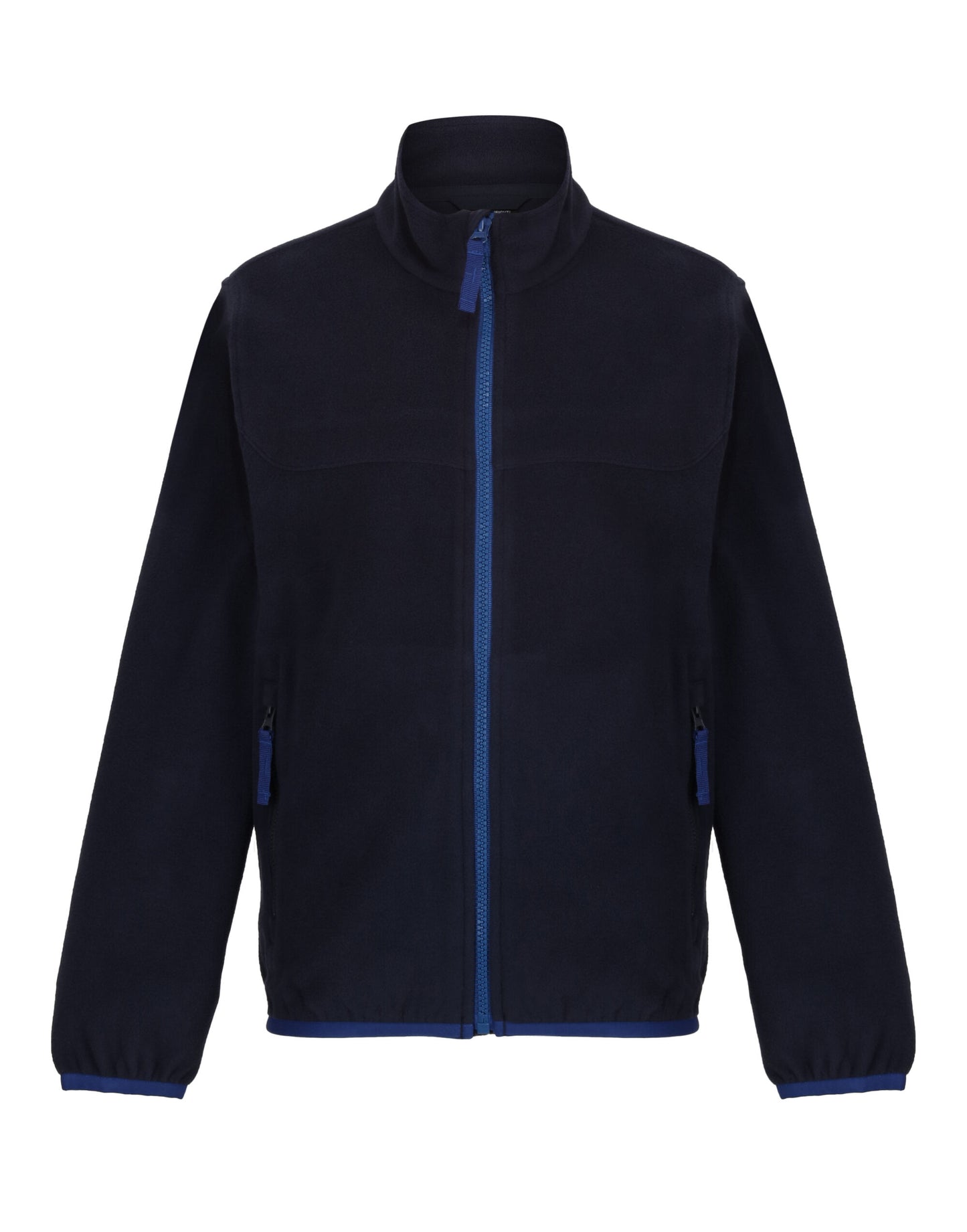 Full Zip Microfleece - Navy/New Royal