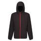 Mens Navigate Full Zip Fleece - Black/Classic Red