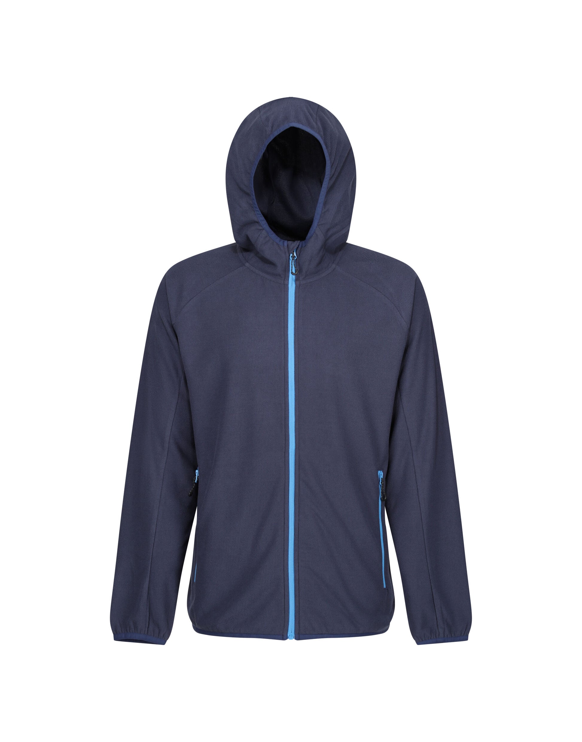 Mens Navigate Full Zip Fleece - Navy/ French Blue