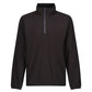 Mens Navigate Half Zip Fleece - Black/Seal Grey