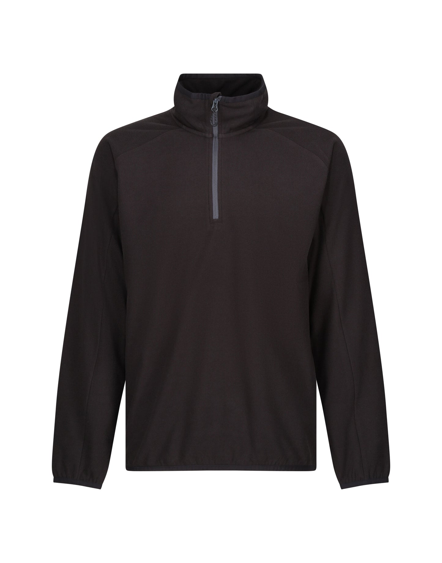 Mens Navigate Half Zip Fleece - Black/Seal Grey