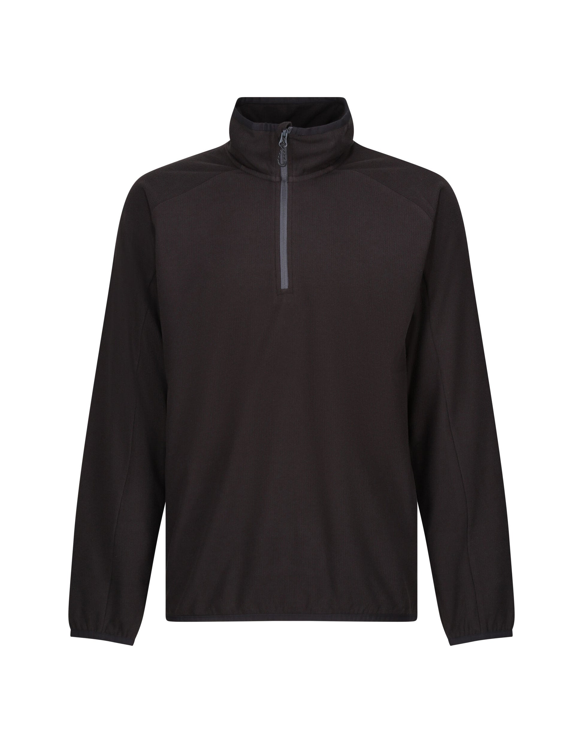 Mens Navigate Half Zip Fleece - Black/Seal Grey