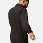 Mens Navigate Half Zip Fleece - Black/Classic Red