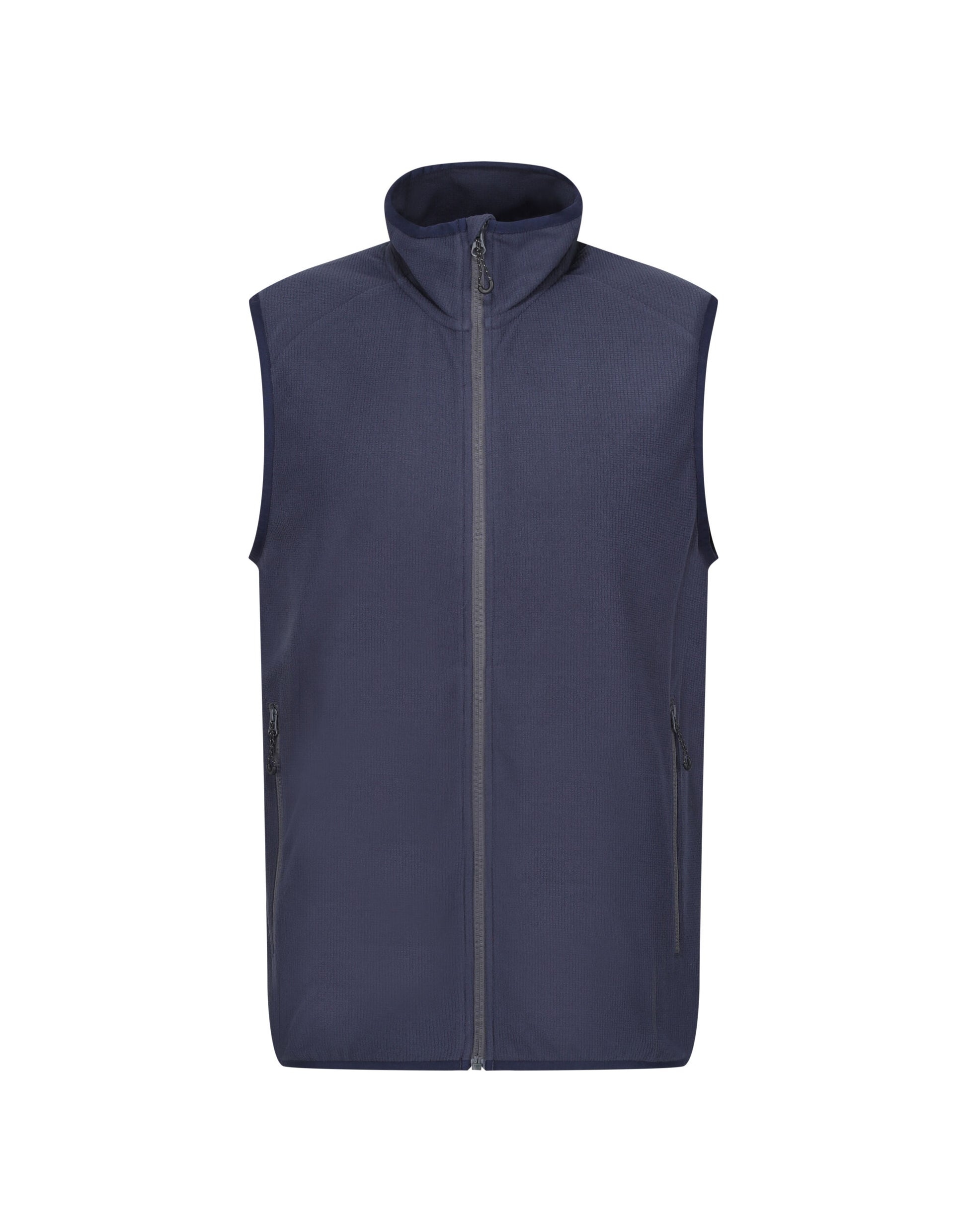 Mens Navigate Fleece Bodywarmer - Navy/Seal Grey