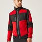 E-Volve Unisex Knit Effect Midlayer Top - Classic Red/Black