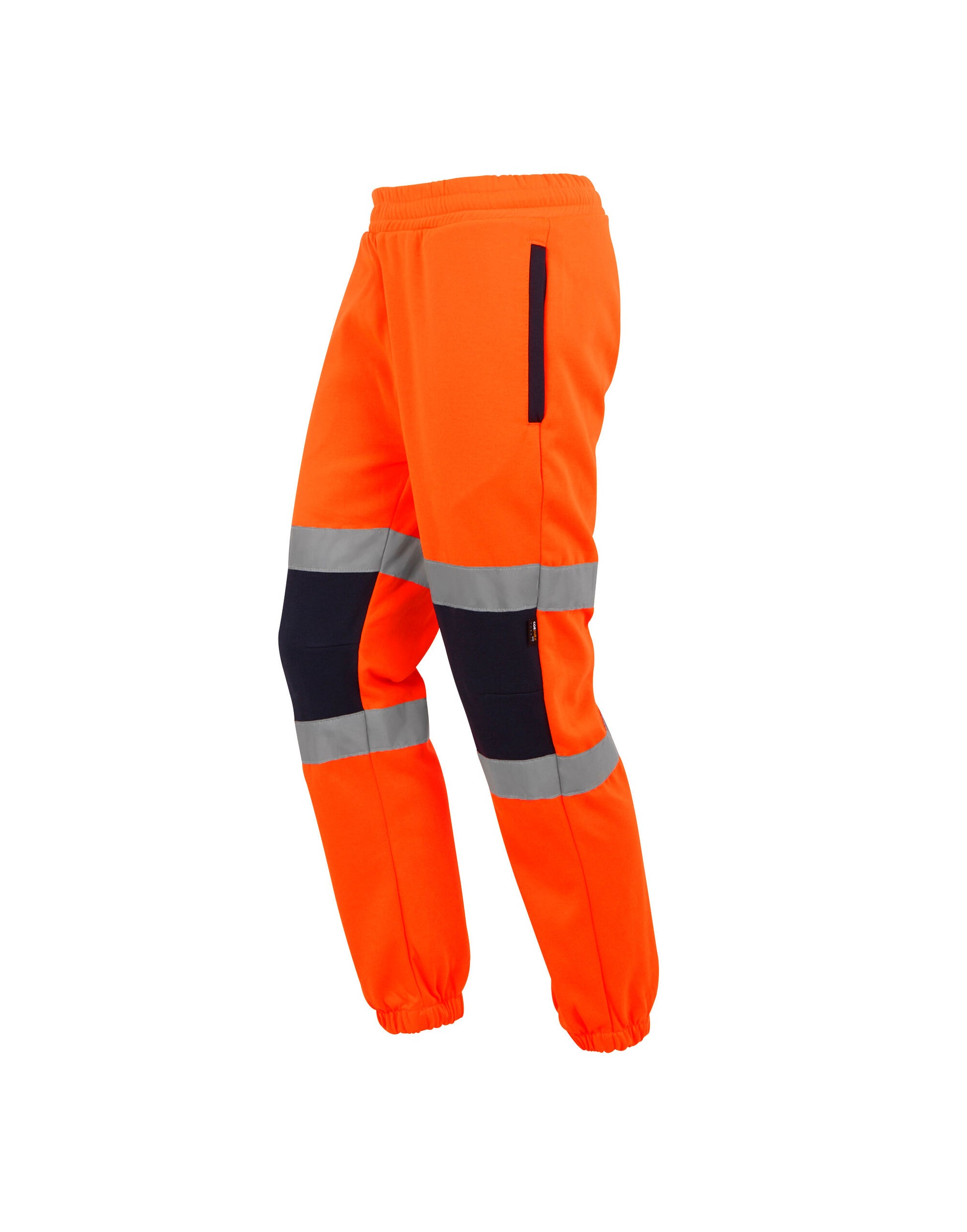 Pro Two Tone Joggers - Hi Vis Orange/Navy