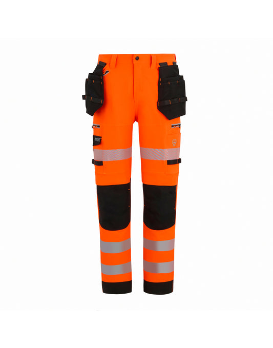 Hi-vis Infiltrate Stretch Holster Trousers (Reg/Long) - Hi Vis Orange