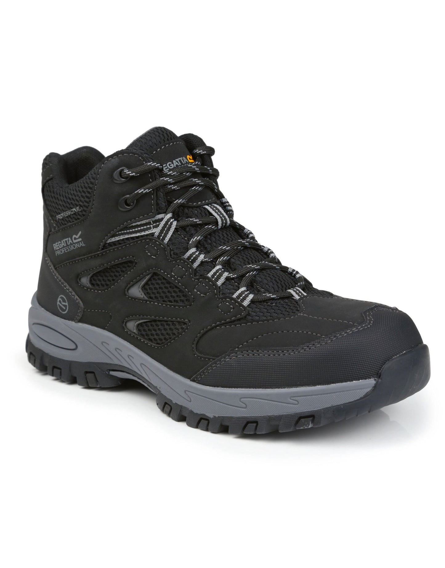 Mudstone S1P Safety Hiker Boot - Black/Granite
