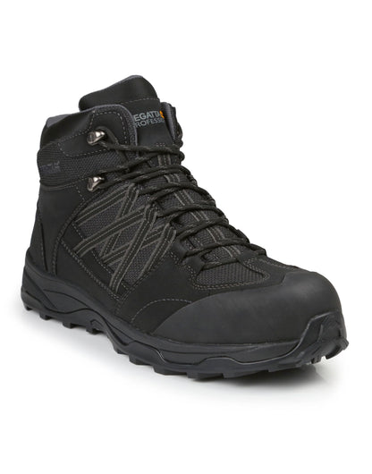 Claystone S3 Safety Hiker - Black/Granite