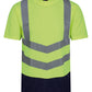Pro Hi Vis Tee - Hi-Vis Yellow/Navy