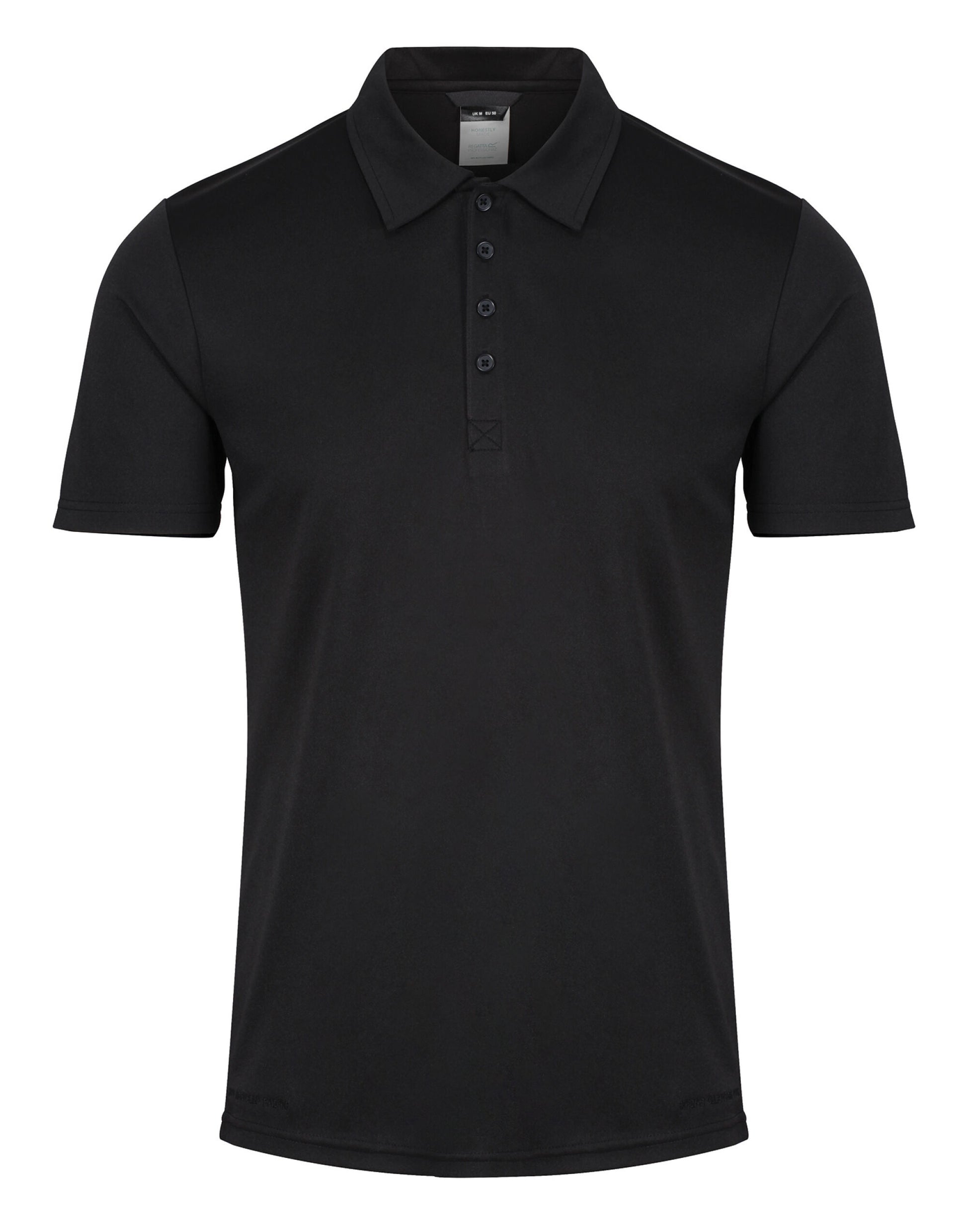 100% Recycled Polo - Black