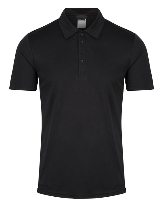 100% Recycled Polo - Black