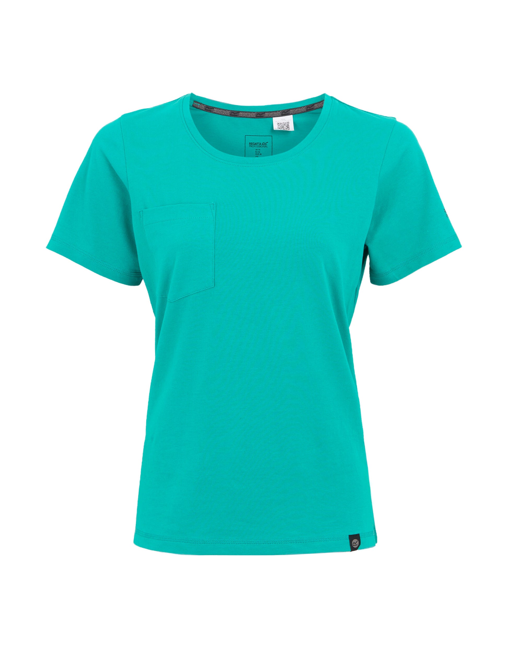 Ladies Ada Cotton Stretch T-Shirt - Wilderness Green
