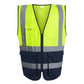 Hi Vis Executive Vest - Hi-Vis Yellow/Navy
