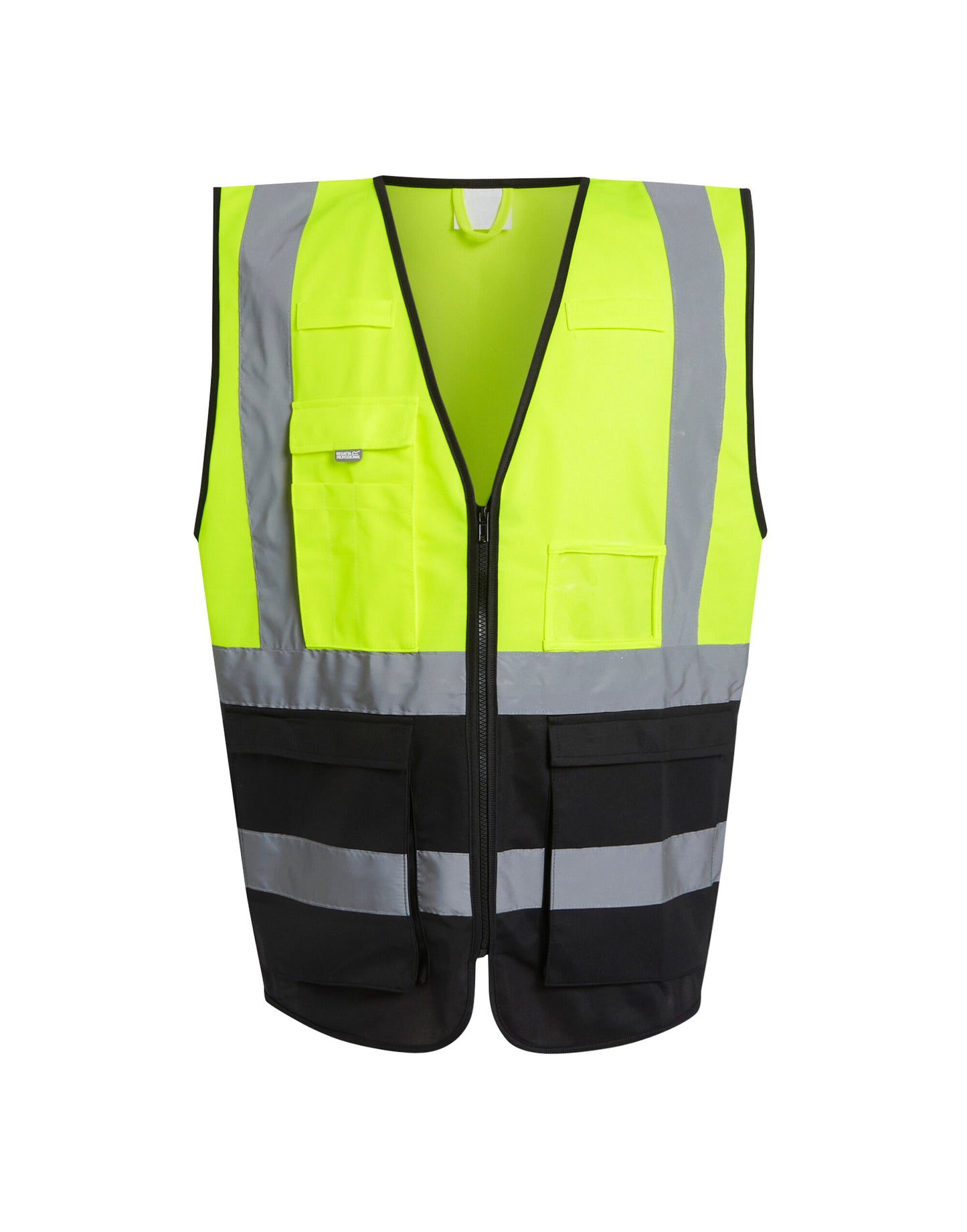Hi Vis Executive Vest - Hi Vis Yellow/Black