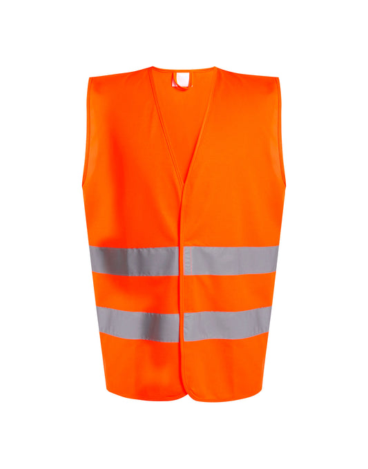 Hi Vis Essential Easy Print Vest - Hi Vis Orange