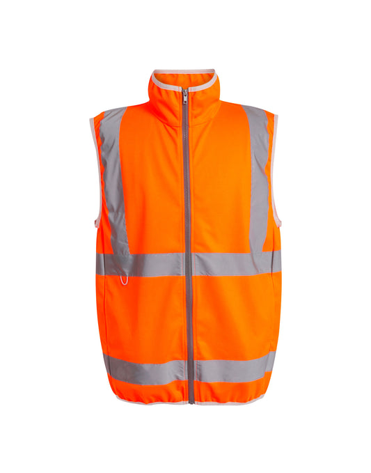 Hi Vis Pro Full Zip Gilet - Hi Vis Orange