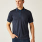 Navigate Short Sleeve Polo - Navy/ French Blue