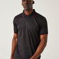 Navigate Short Sleeve Polo - Black/Classic Red