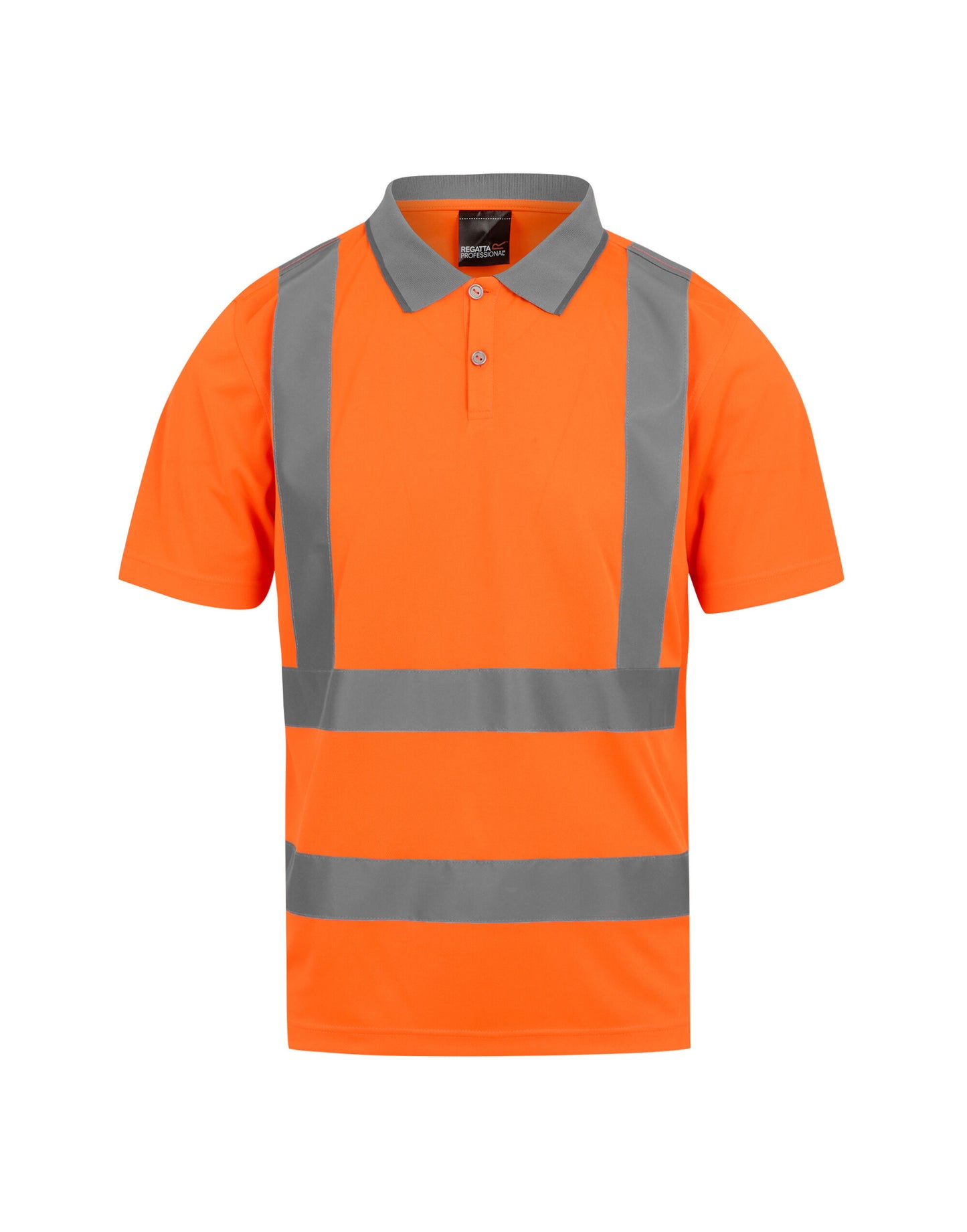Hi-Vis Pro Contract Polo Shirt (Class 2) - Hi Vis Orange