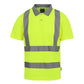 Hi-Vis Pro Contract Polo Shirt (Class 2) - Hi-Vis Yellow