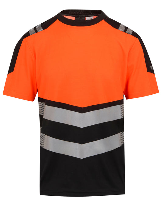 Hi-Vis X-Pro T-Shirt - Black/Hi-Vis Orange