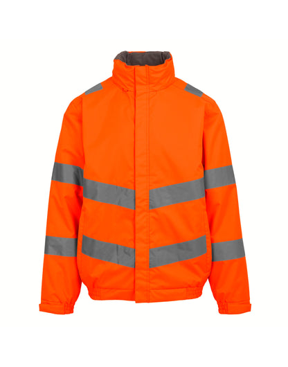 Hi-Vis Pro Contract Dover Jacket (Class 3) - Hi Vis Orange