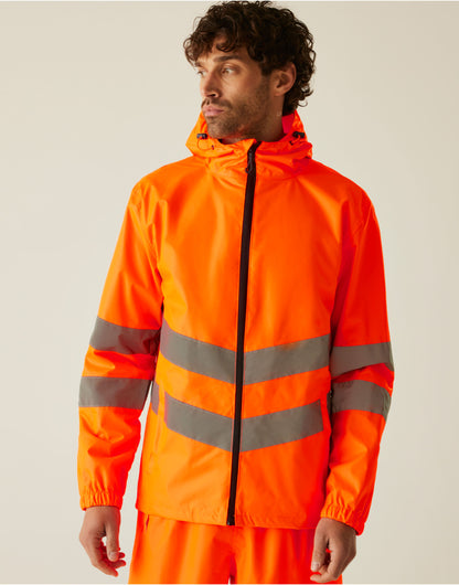 Pro Packaway Jacket - Orange