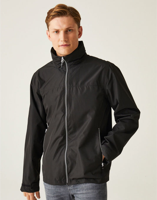 Ascender Waterproof Shell Jacket - Black/Mineral Grey