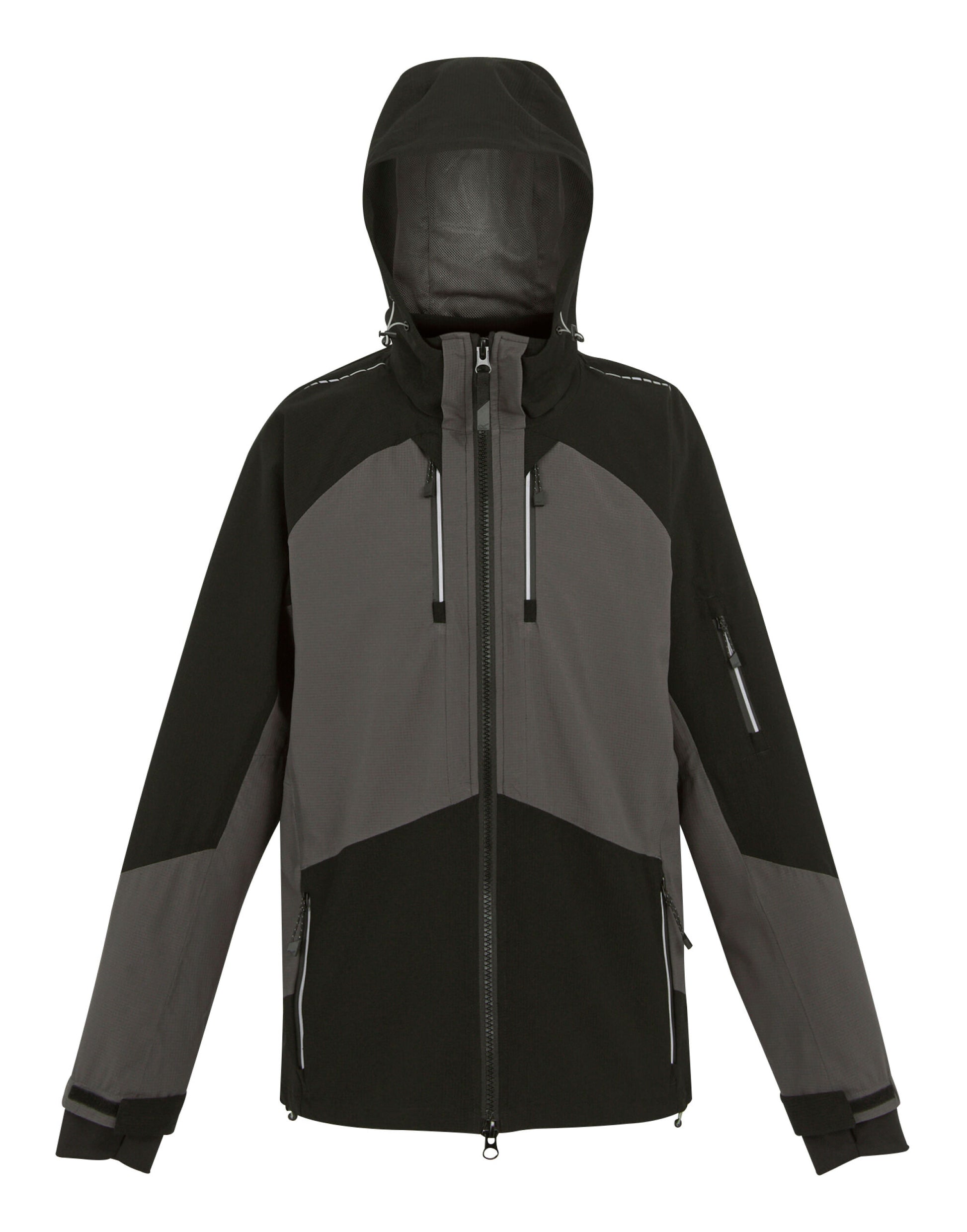 4TEX Stretch Waterproof Shell Jacket - Slate Grey/Black