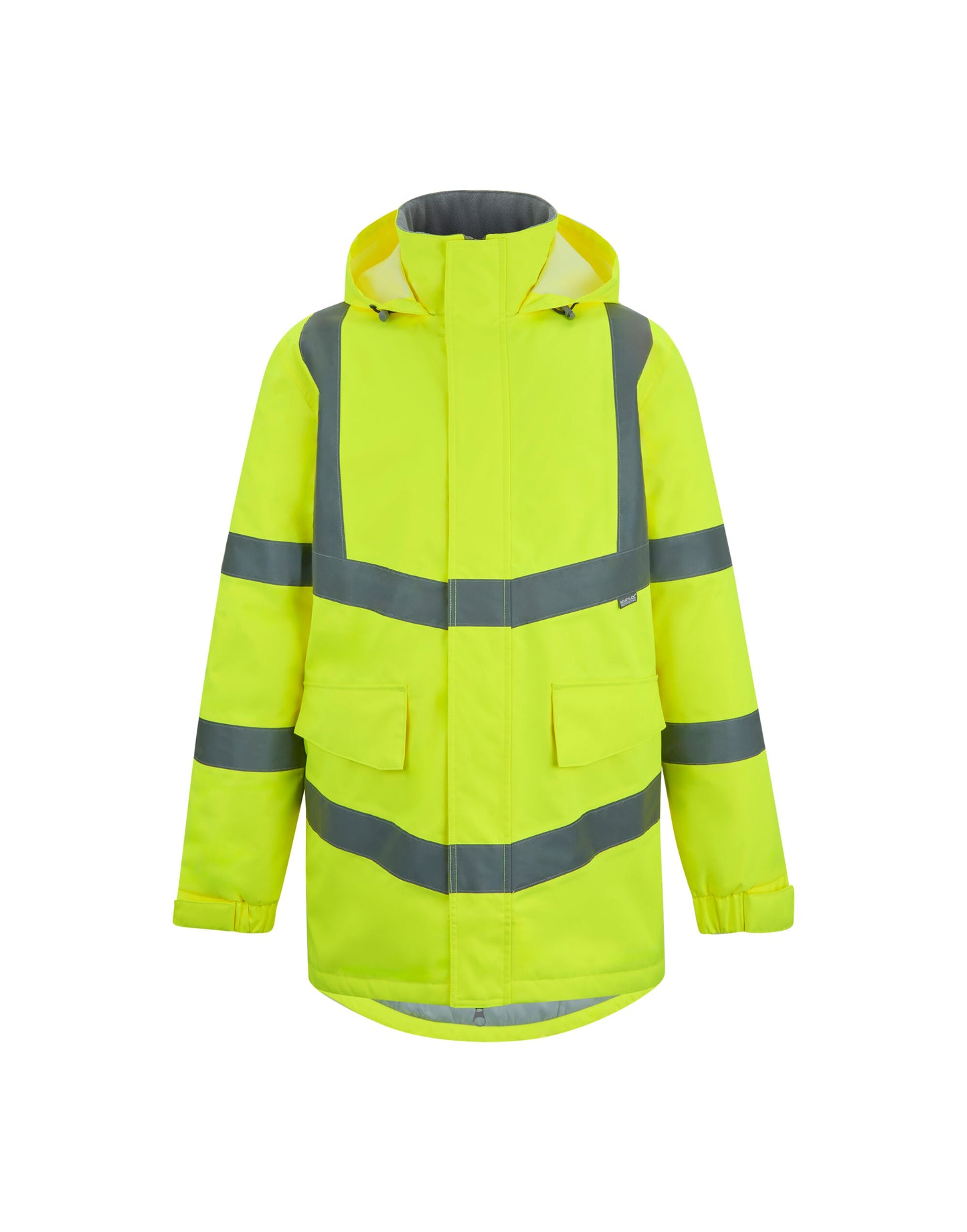 Hi-Vis Pro Contract Dover Parka Jacket - Hi-Vis Yellow