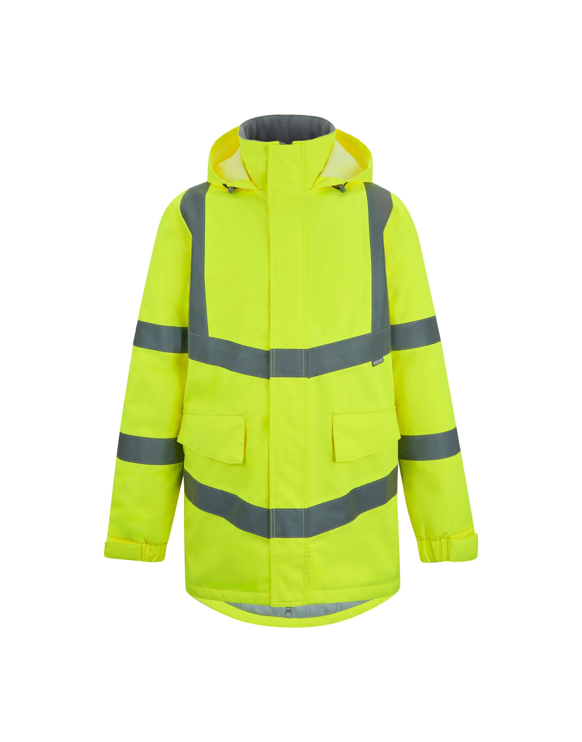 Hi-Vis Pro Contract Dover Parka Jacket - Hi-Vis Yellow