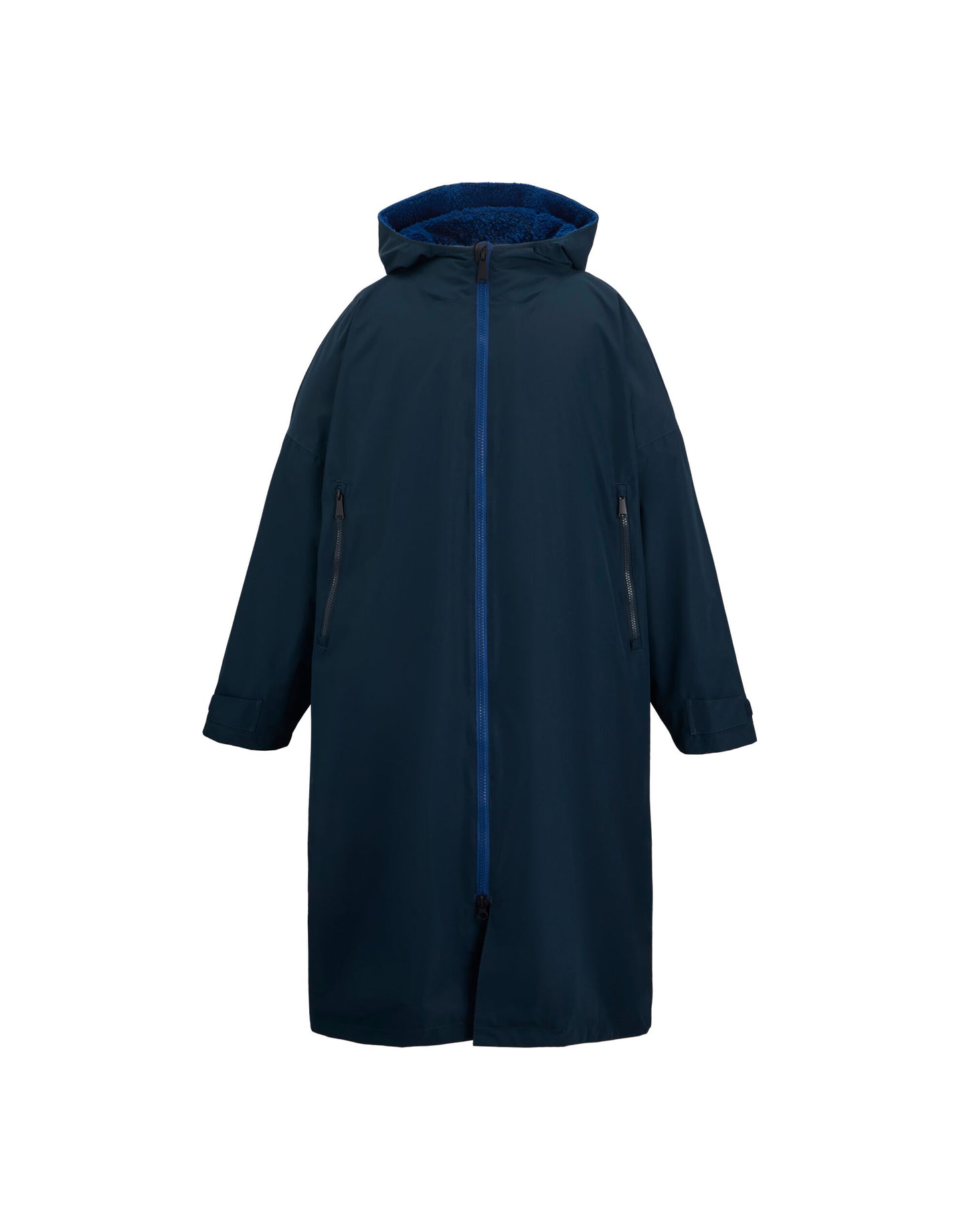 Pro Changing Robe - Navy/ New Royal