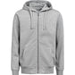 Full Zip Hoodie Regular Fit - Grey Melange