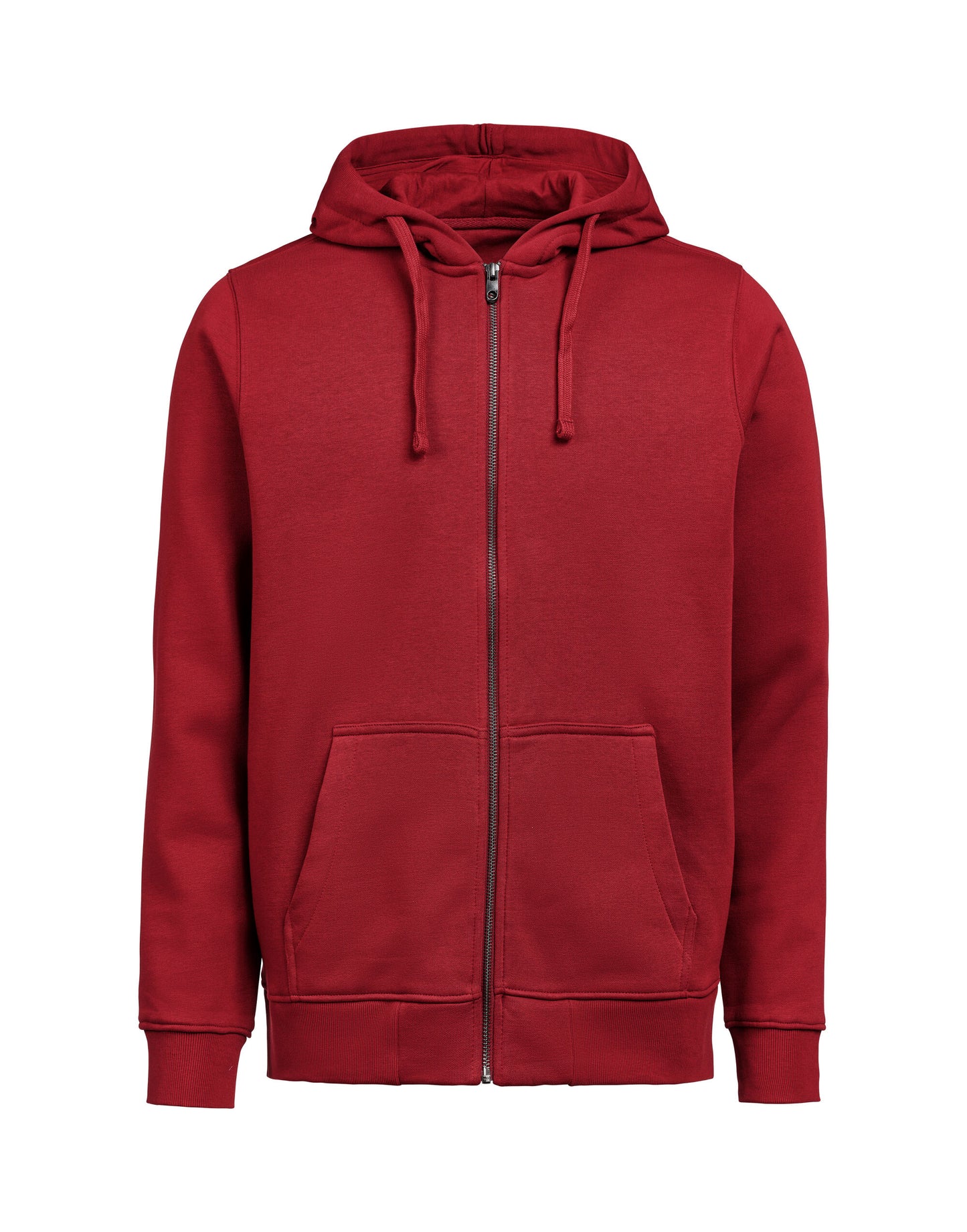 Full Zip Hoodie Regular Fit - Brick