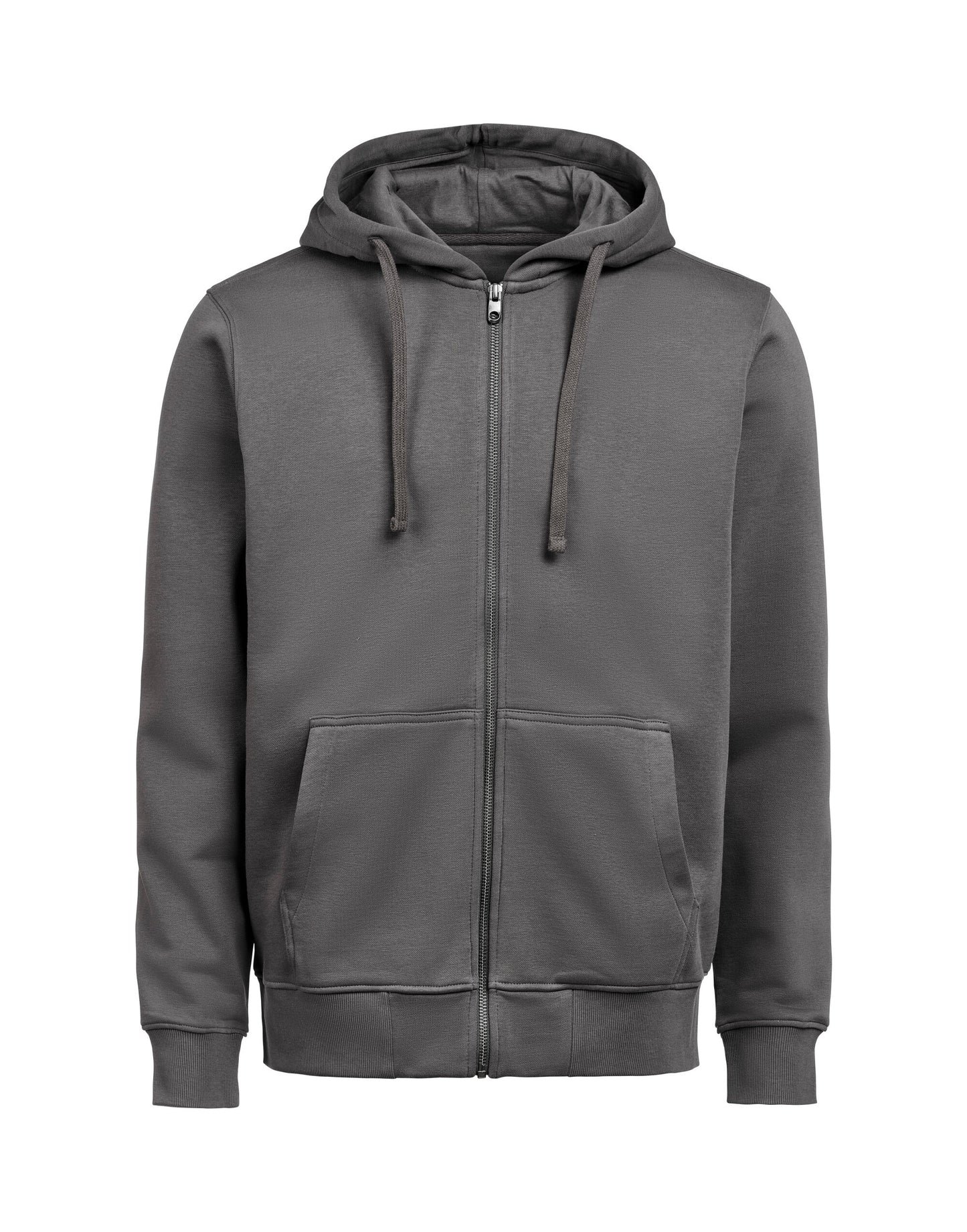 Full Zip Hoodie Regular Fit - Charcoal