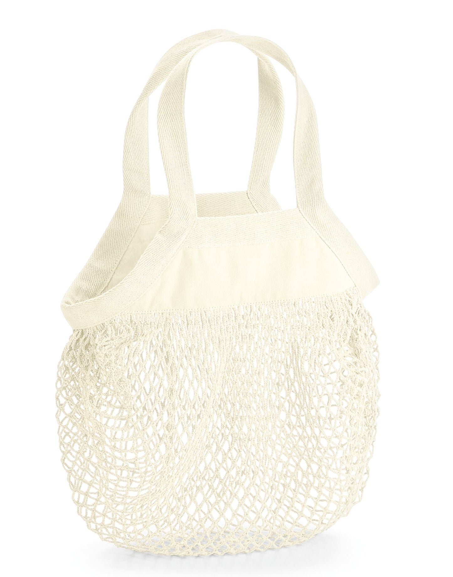 Organic Cotton Mini Mesh Grocery Bag - Natural
