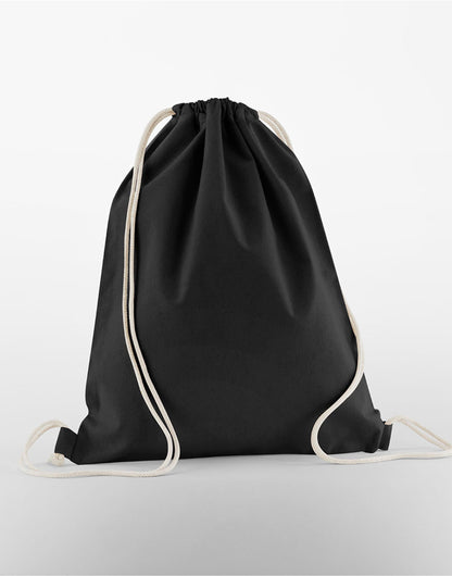 Organic Cotton InCo Gymsac - Black