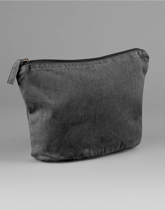 Garment Dyed Accessory Bag - Vintage Black