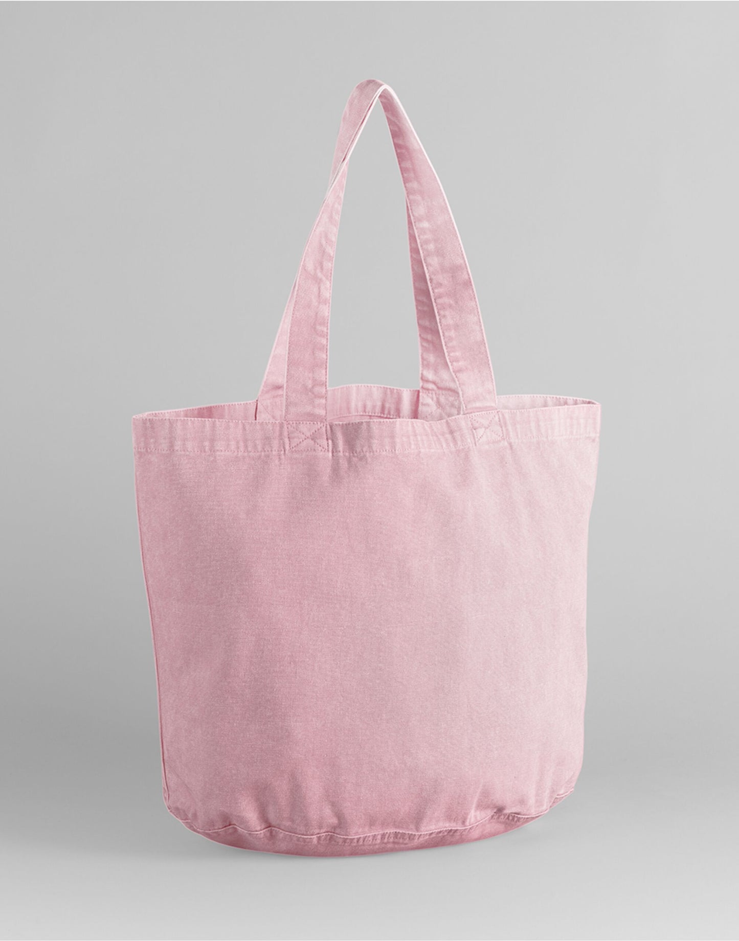 Garment Dyed Shopper - Vintage Dusky Pink