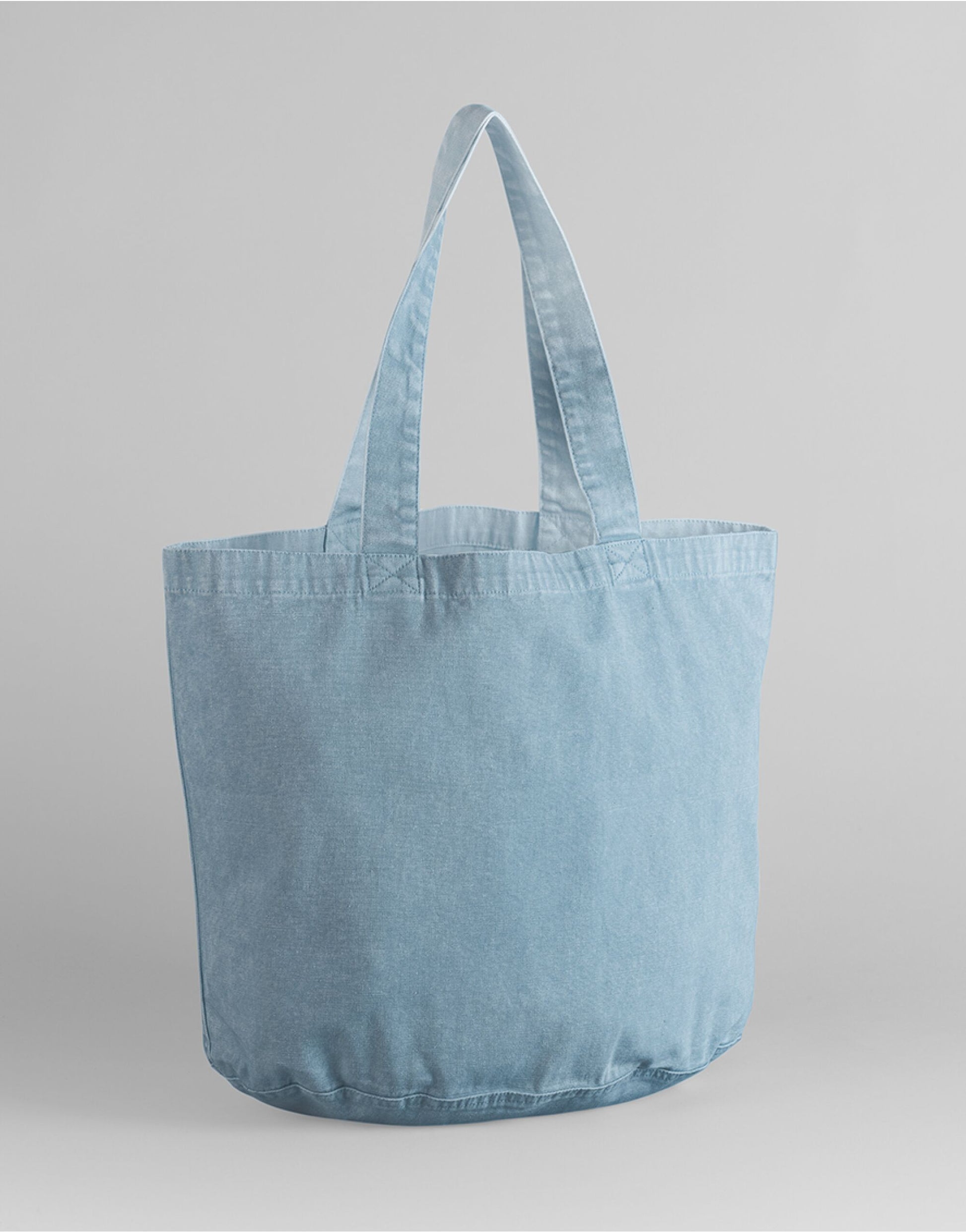 Garment Dyed Shopper - Vintage Light Blue