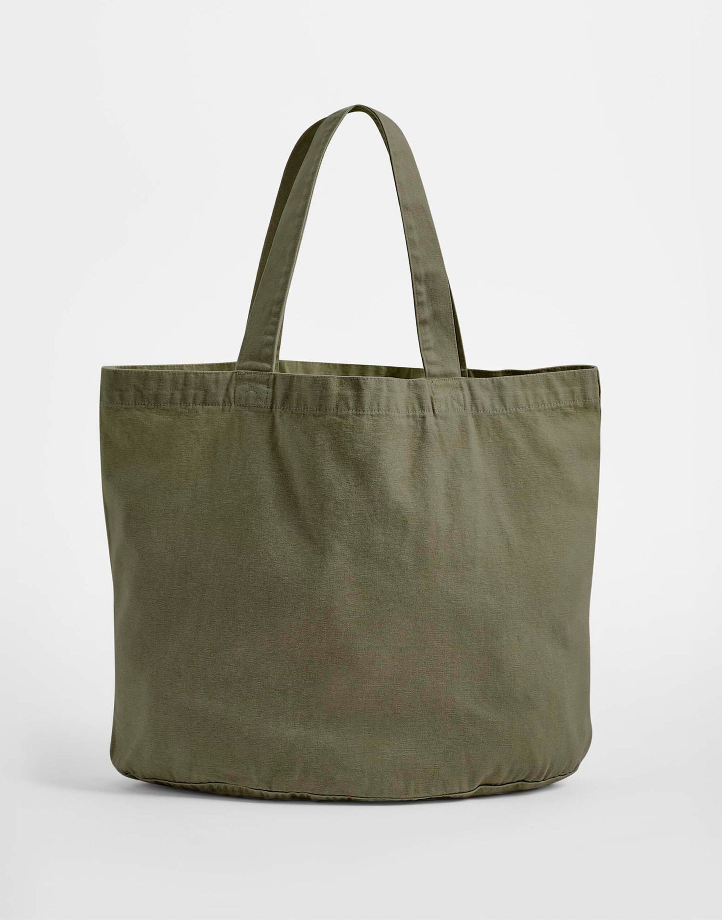 Garment Dyed Shopper - Vintage Moss