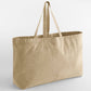 Garment Dyed Oversized Tote Bag - Vintage Sand