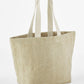 Soft Washed Jute Beach Bag - Natural
