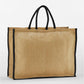 Starch Jute Market Shopper - Natural/Black