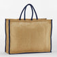 Starch Jute Market Shopper - Natural/Navy