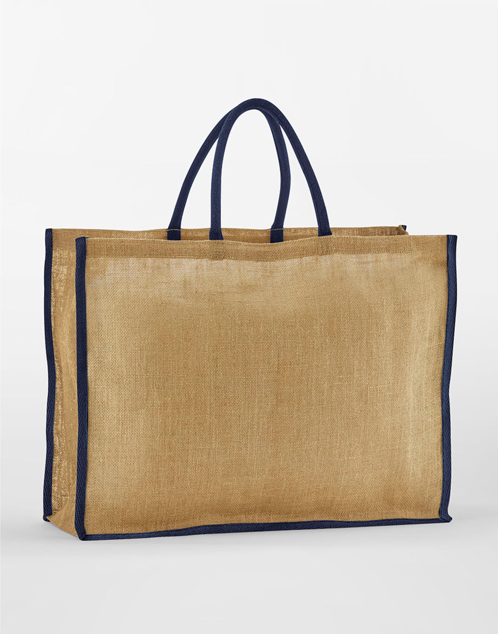 Starch Jute Market Shopper - Natural/Navy