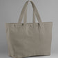 Oversized Heavy Duty Canvas Tote Bag - Mushroom