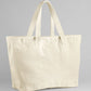 Oversized Heavy Duty Canvas Tote Bag - Natural