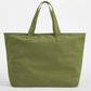 Oversized Heavy Duty Canvas Tote Bag - Bright Olive